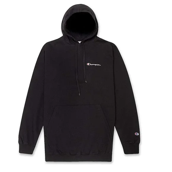 Champion Shirts Nwt Champion Mens Jersey Pullover Logo Hoodie Lightweight Black Size M 65 Y14 Poshmark